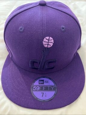 New Era Purple Washington Wizards 59FIFTY Fitted Hat